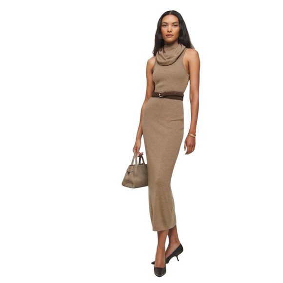 New Reformation Kacey Musgraves Simone Regenerative Merino Sweater Dress Medium - Picture 1 of 12